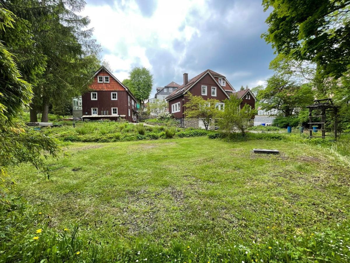 Liebevoll Eingerichtetes Ferienhaus Mit Grossem Garten 克劳斯塔尔-采勒费尔德 外观 照片