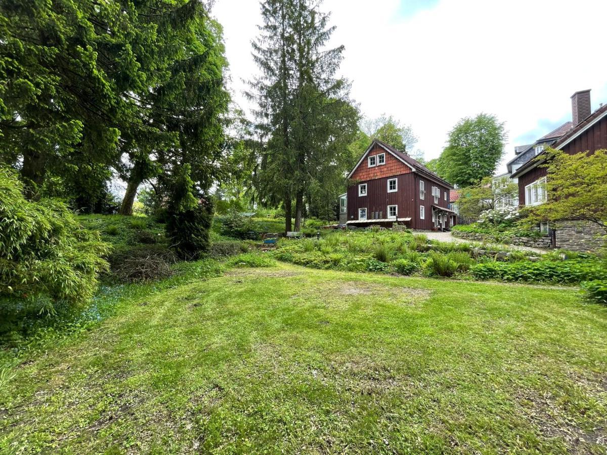 Liebevoll Eingerichtetes Ferienhaus Mit Grossem Garten 克劳斯塔尔-采勒费尔德 外观 照片